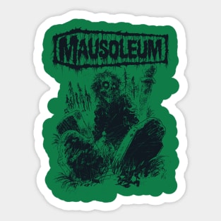 MAUSOLEUM - Graveyard Ghoul T-Shirt Sticker